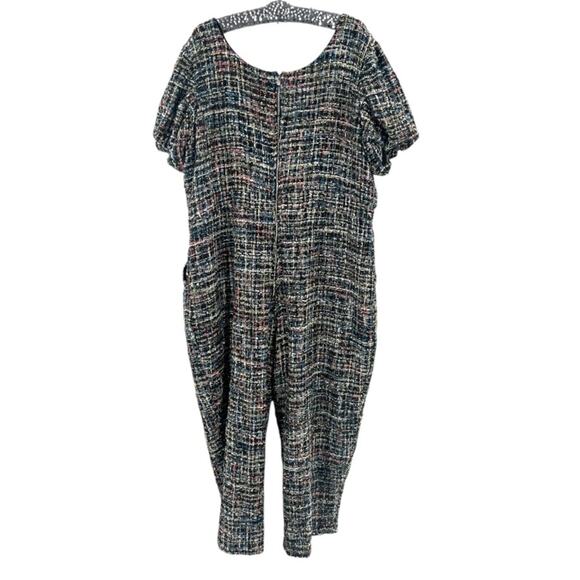 Ivy City Roxie Tweed Jumpsuit Sz 2X - Picture 11 of 11